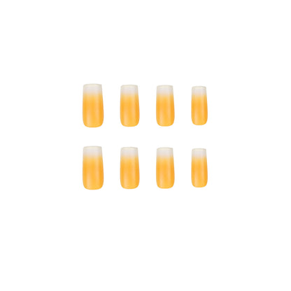Lemonade Summer Press on nails Finished Fake Nail Nail  Nail  False nail  Nail ｜365nails