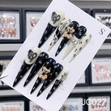 Extra Long 5.5cm Stiletto Press-On Nails Collection | Dozens of Styles | Reusable & Ready to Wear