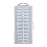 Nail Tips New  matte half sticker press on nails piece 240 pieces boxed French full sand ultra-thin denim nail fake nail piece