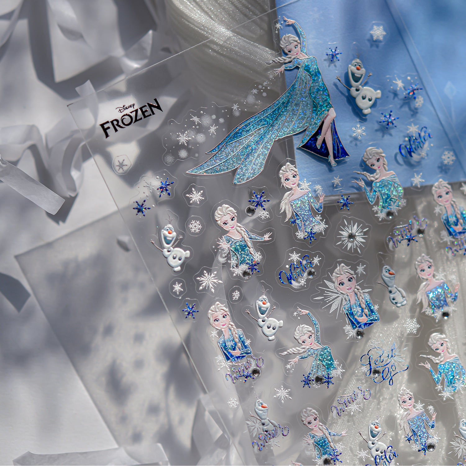 365nails: "frozen elsa & olaf" – Nail Art Stickers