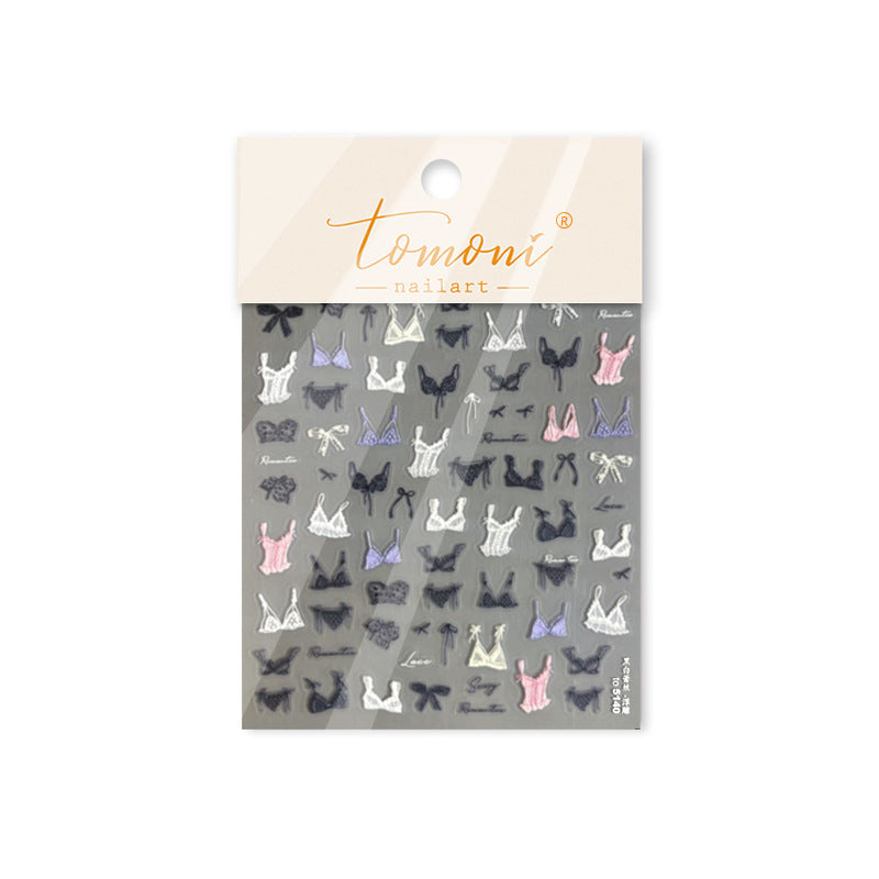 365nails: "레이스 란제리" – 네일 아트 스티커