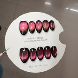 Aurora Shimmer: Handmade Cat Eye Series