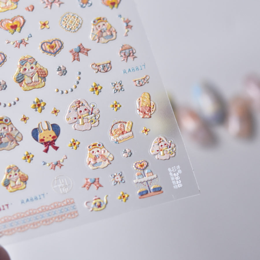 365nails: 중국 신화 속 인물 네일 아트 스티커