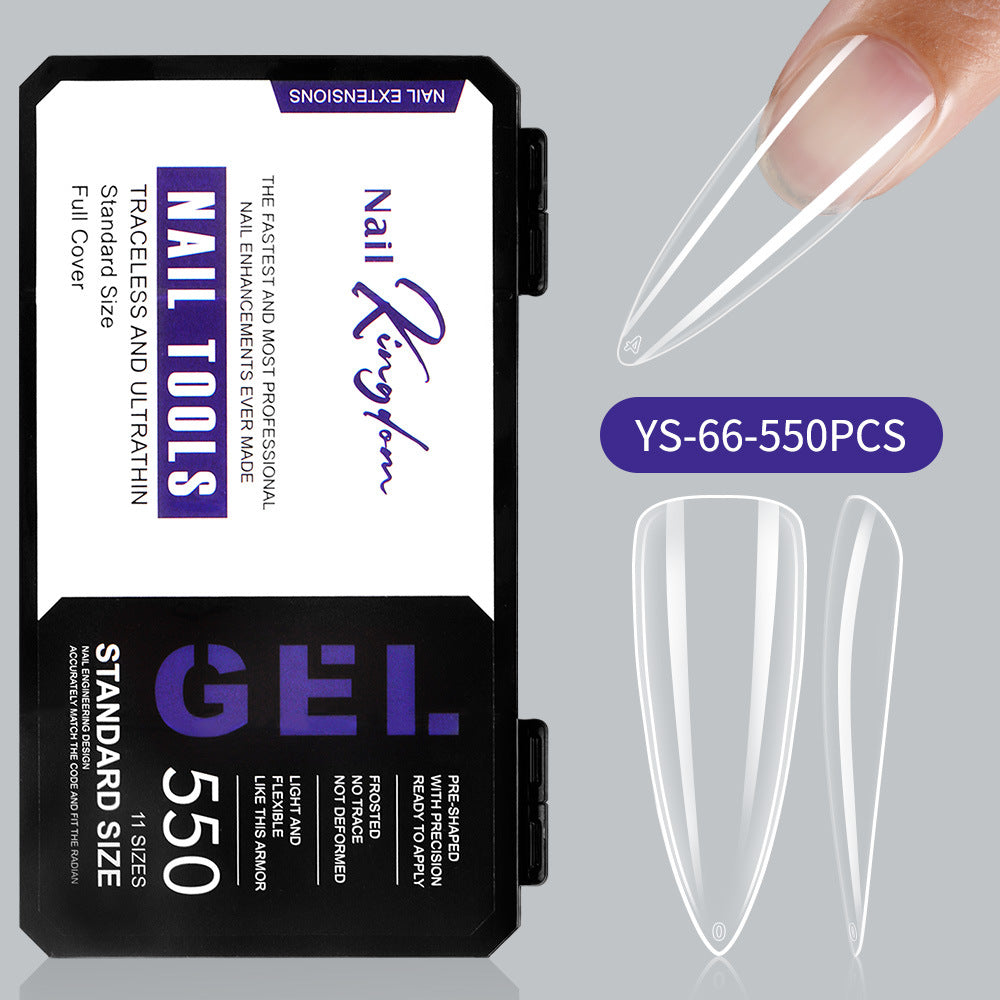 Pro Multi-Style Collection: "Gel Nail Tip Assortment" – Gel Nail Tips (550pcs)
