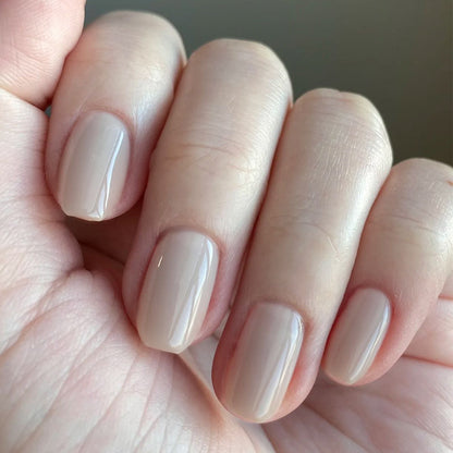 Red short square manicure classic solid color   ｜365nails