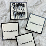 Classic White Display Cards for Press On Nail Sets (MOQ=50)