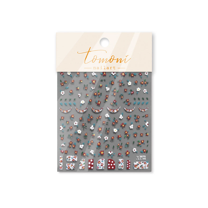 365nails: "Vintage Floral Border" – nail art stickers