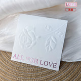 Embossed Gold Cotton Display Cards for Press On Nails (MOQ=50)