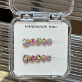 Sweet Cartoon Candy Kids Press On Nails Assorted Set