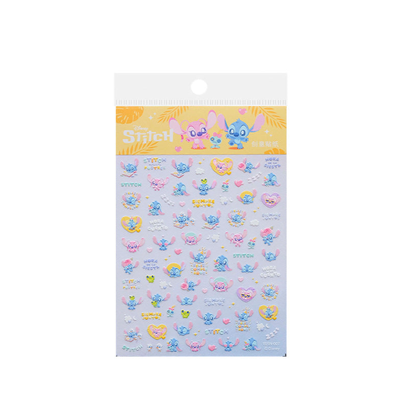 365nails: Disney 史迪奇 & Angel 夏日衝浪系列 — 美甲貼紙