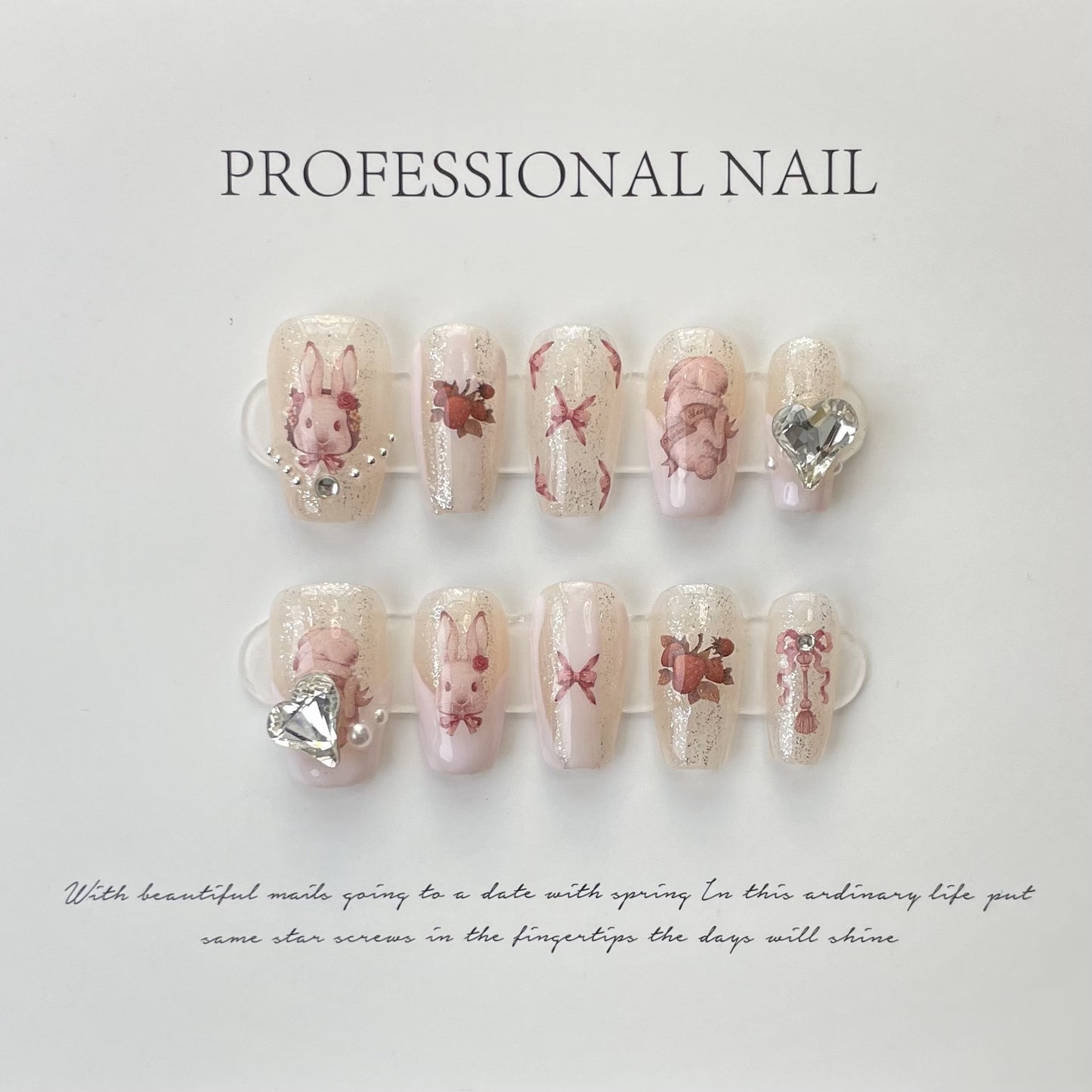 Mixed Elegant Short Medium Long Press On Nail Collection