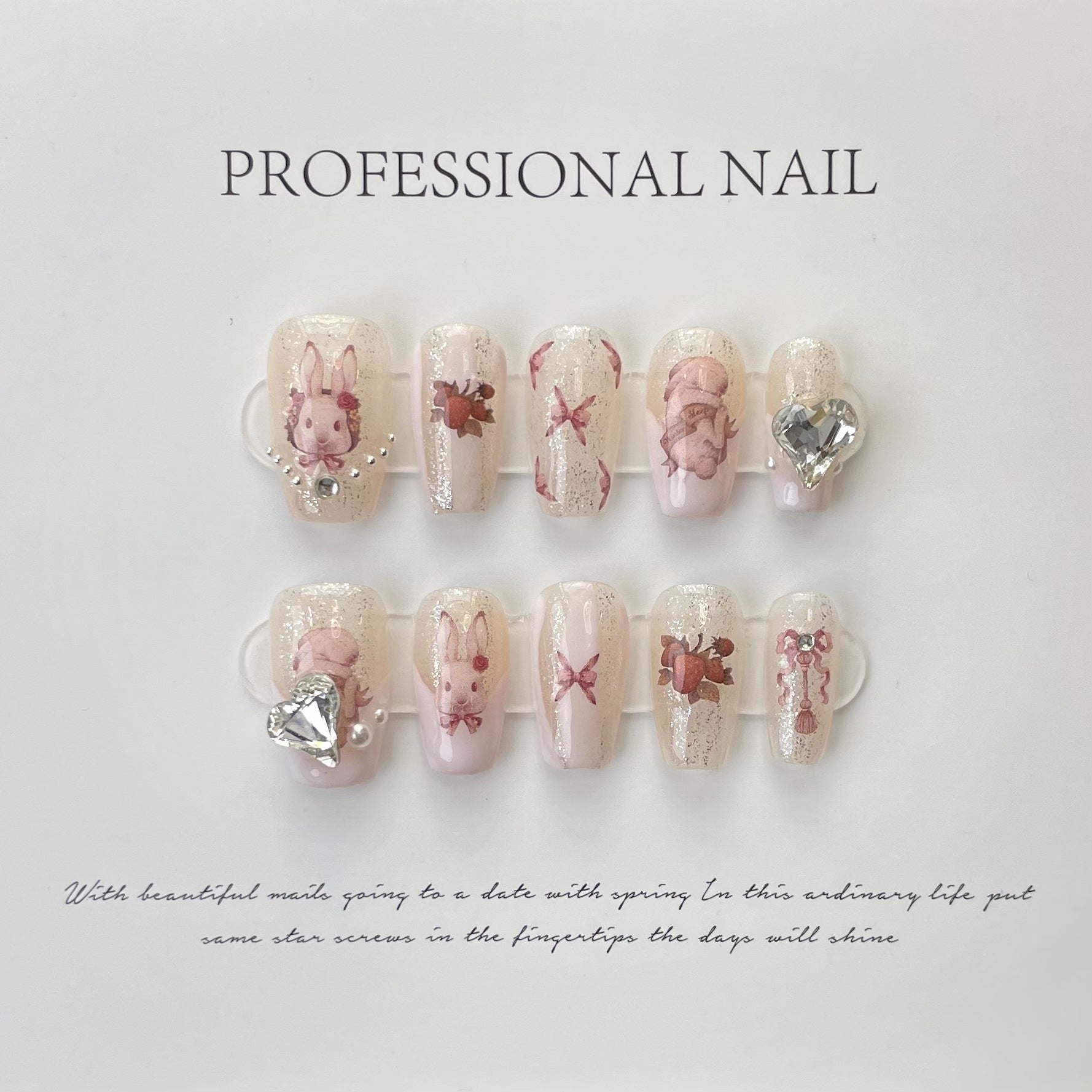 Mixed Elegant Short Medium Long Press On Nail Collection