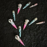 The Art Edit · Mint Heart Flare