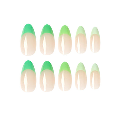 Green French Press onable Nail  Nail  Nail  Removable Nail｜365nails