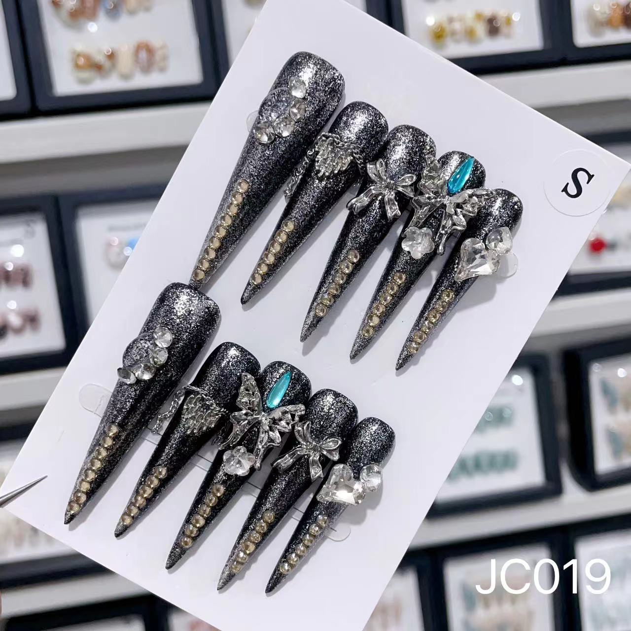 Extra Long 5.5cm Stiletto Press-On Nails Collection | Dozens of Styles | Reusable & Ready to Wear