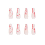 Arte abstracto de línea facial para uñas, arte personalizado, suministro directo, uñas al por mayor | 365nails