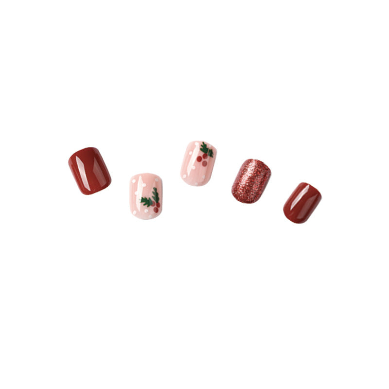 Nail Pads Wholesale Christmas Nail Pads Collection Autumn Wear Nail Pads Nail Stickers Removable Nail Pads Nail Pads Finished Products｜365nails