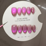 Aurora Shimmer: Handmade Cat Eye Series