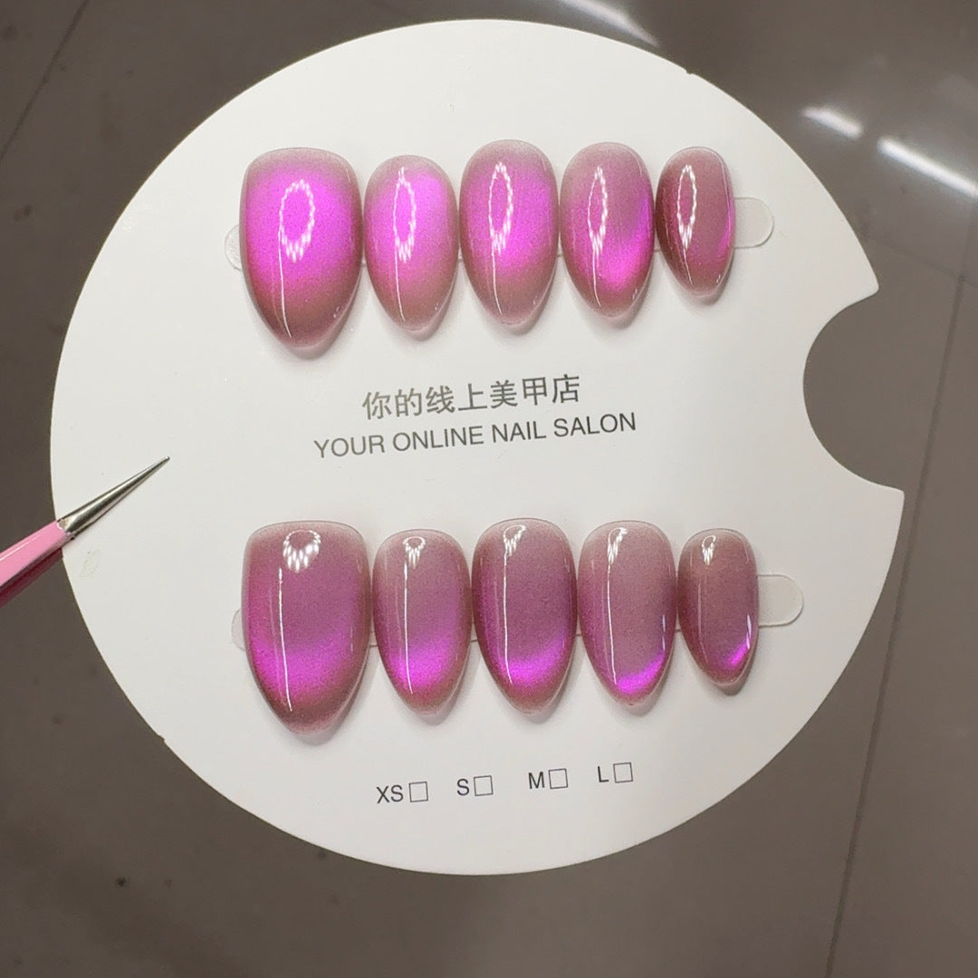 Aurora Shimmer: Handmade Cat Eye Series