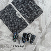 365nails: "Vintage Lace Floral Border" – Nail Art Stickers