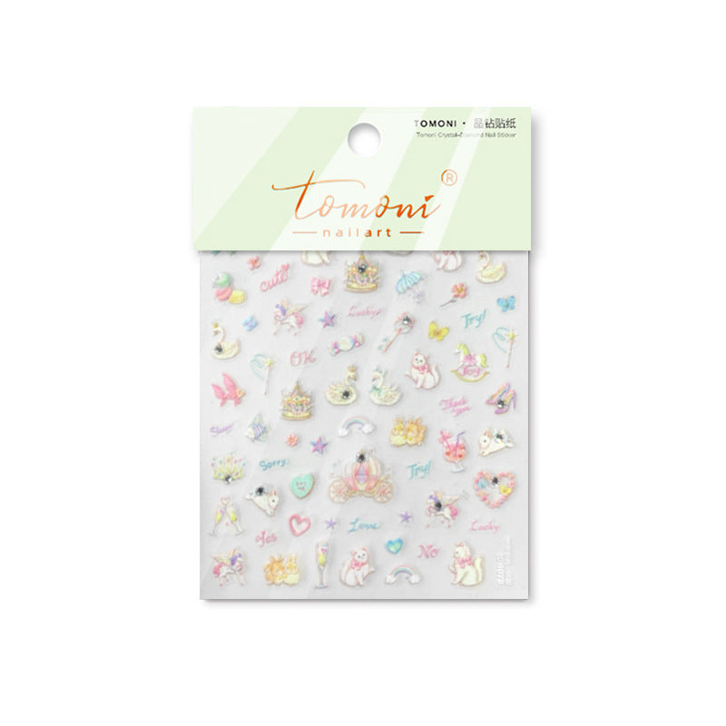 365nails: "Pastel Teddy Party" – nail art stickers