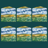 Romantic Blush Pink Envelope With Floral Wax Seal (MOQ=7)