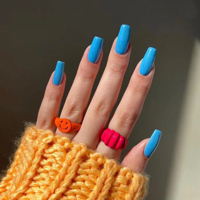 s Solid color short ballet collection  short wholesale nail pieces Finished removable nails｜365nails