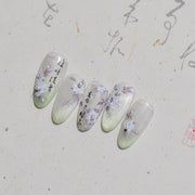 365nails: "Oriental Lily & Calligraphy" – Nail Art Stickers