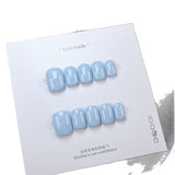 The Essential Solids | Short Round Cute | Handmade Press-on Nails