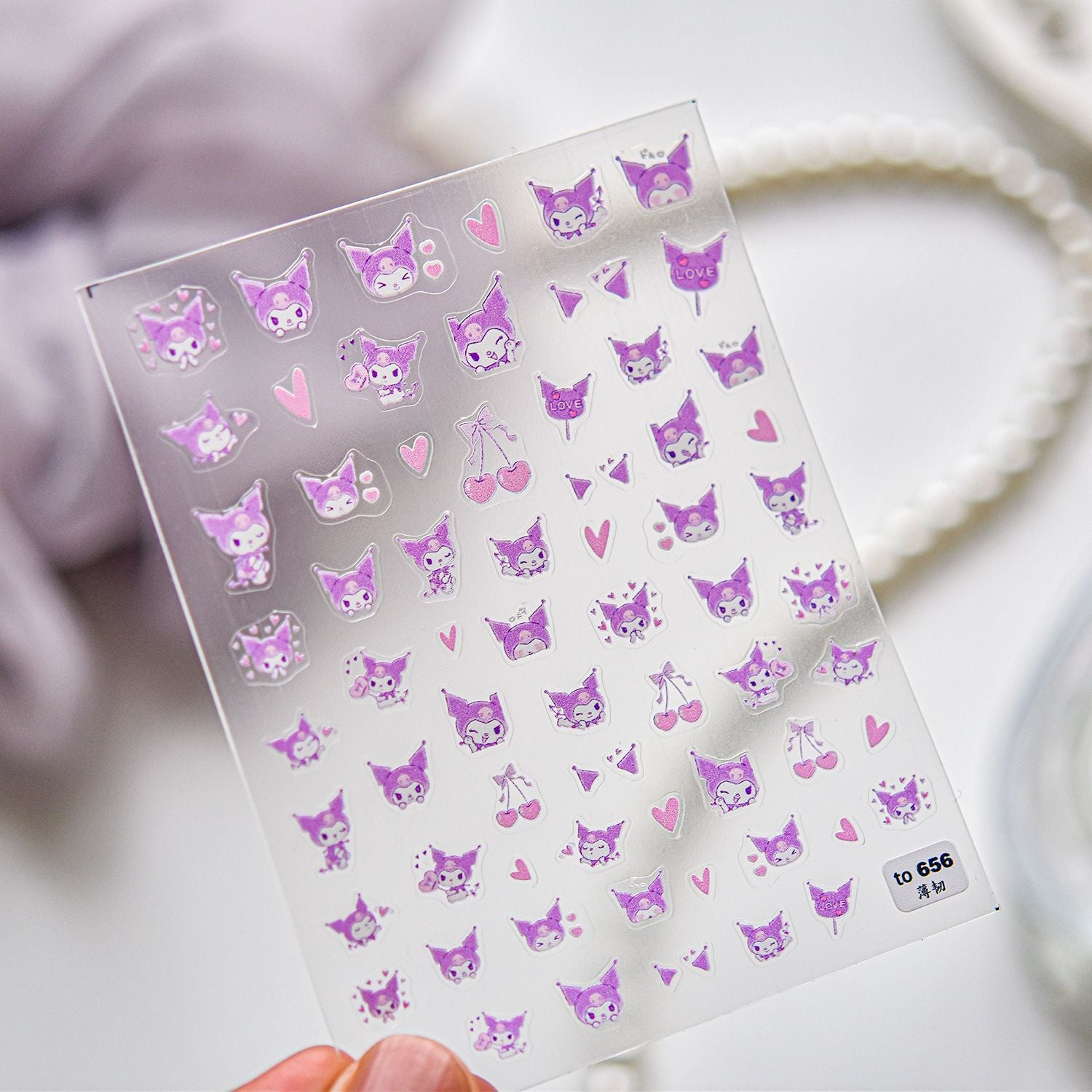 Luxury Teddy Bear: "Big Head Teddy" – 3D Embossed Nail Sticker