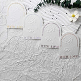 Embossed Gold Cotton Display Cards for Press On Nails (MOQ=50)