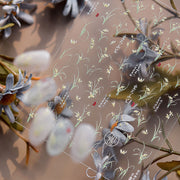 Chinese Orchid Collection: "Elegant Orchid" – 3D Embossed Nail Sticker