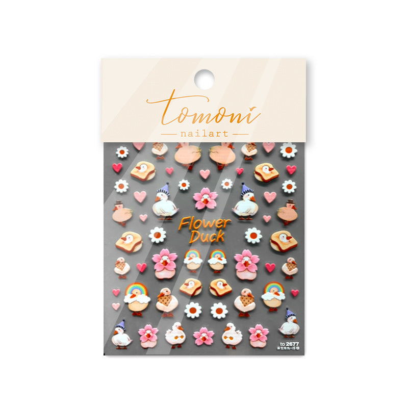 Sweet Teddy Bakery – Kawaii Nail Art Set