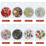 Mixed Christmas Nail Art Charms & 3D Decoration Set (MOQ=3)