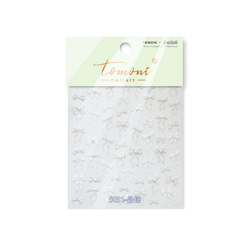 365nails: 크리스탈 리본 – 네일 아트 스티커