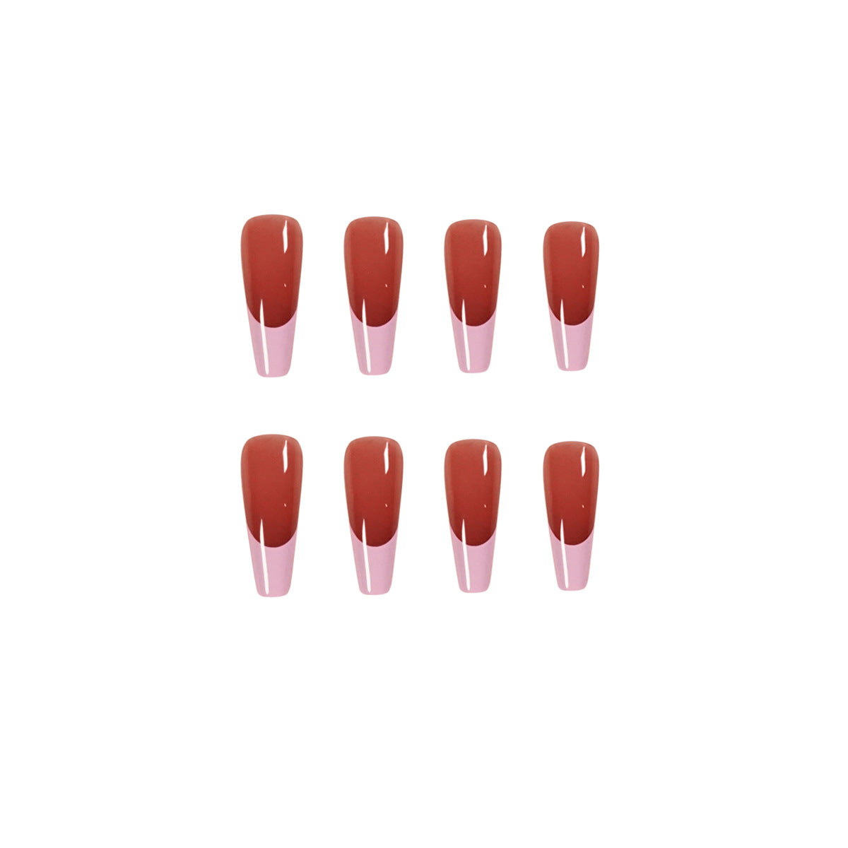 Nail Patch Powder French False nail  Art Finished Nail Patch Removable Nail Patch｜365nails