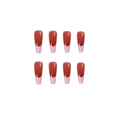 Nail Patch Powder French False nail  Art Finished Nail Patch Removable Nail Patch｜365nails