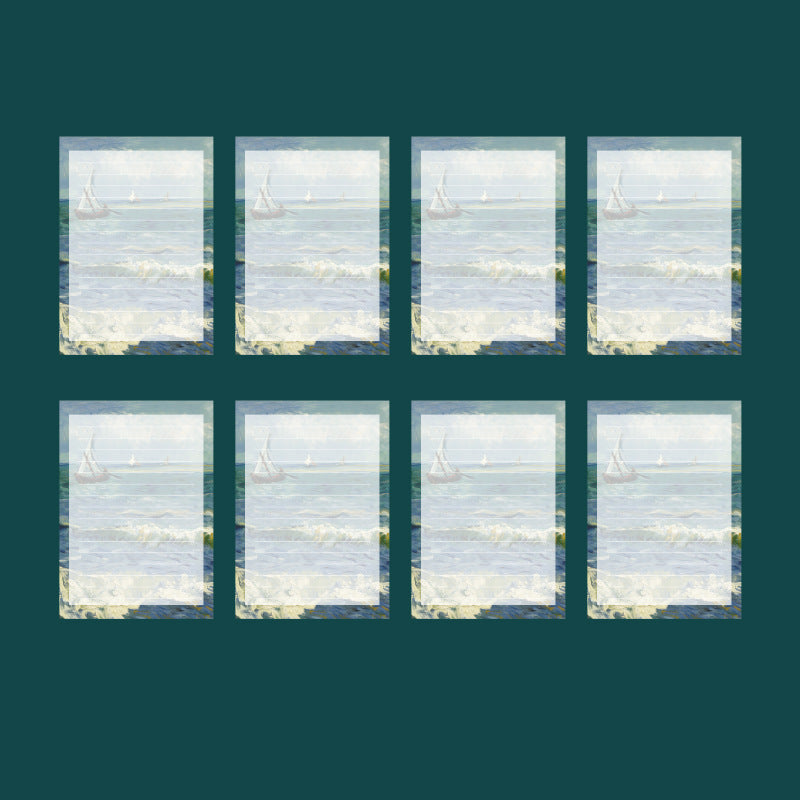 Romantic Blush Pink Envelope With Floral Wax Seal (MOQ=7)