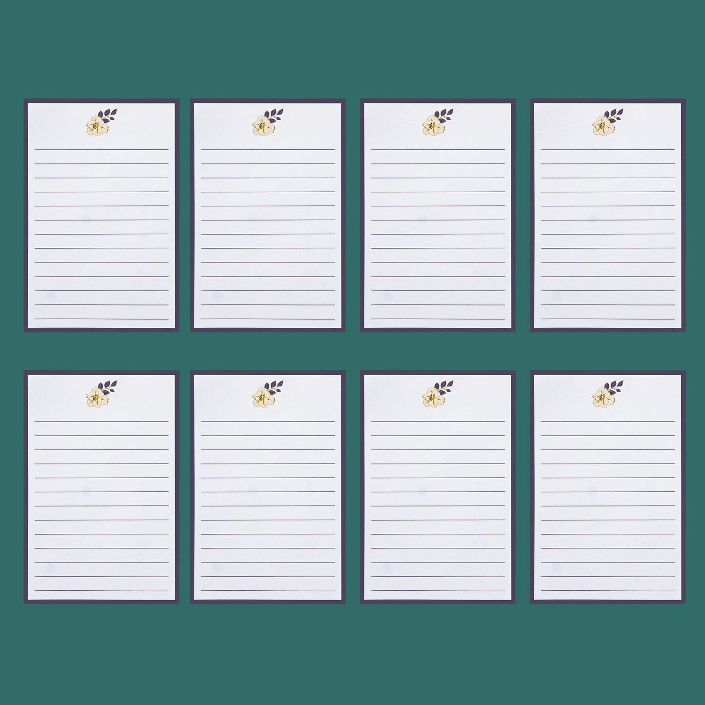 Romantic Blush Pink Envelope With Floral Wax Seal (MOQ=7)