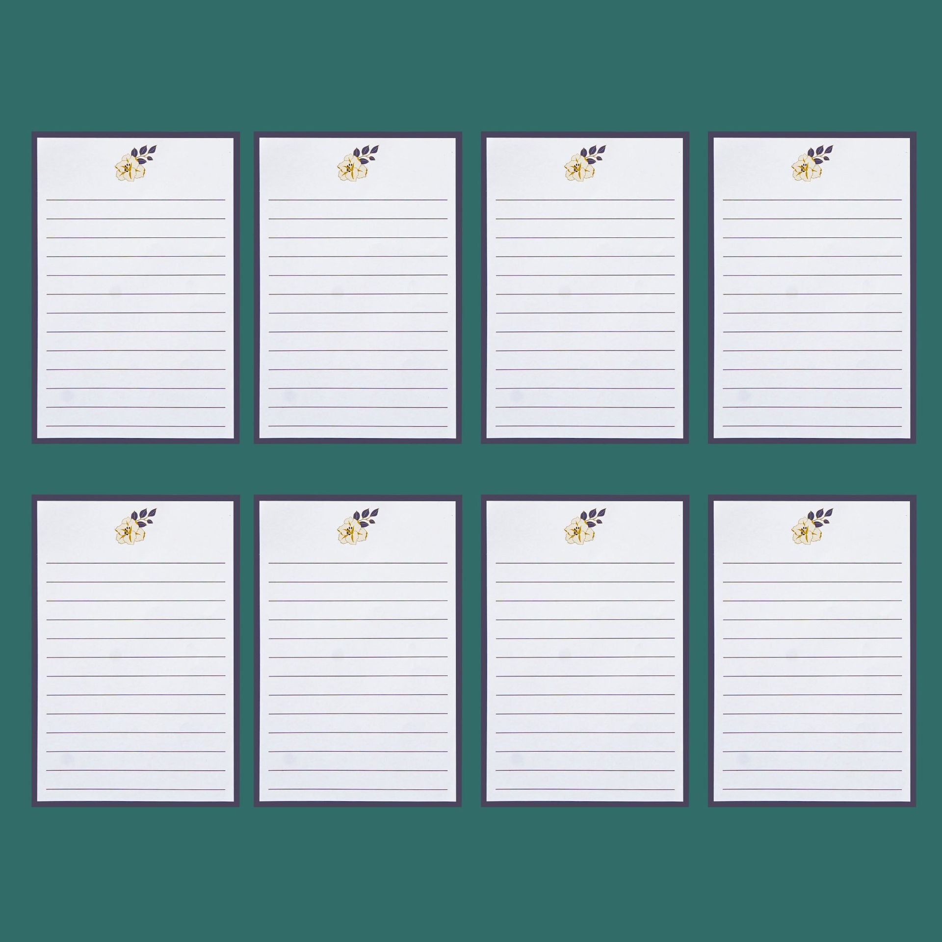 Romantic Blush Pink Envelope With Floral Wax Seal (MOQ=7)