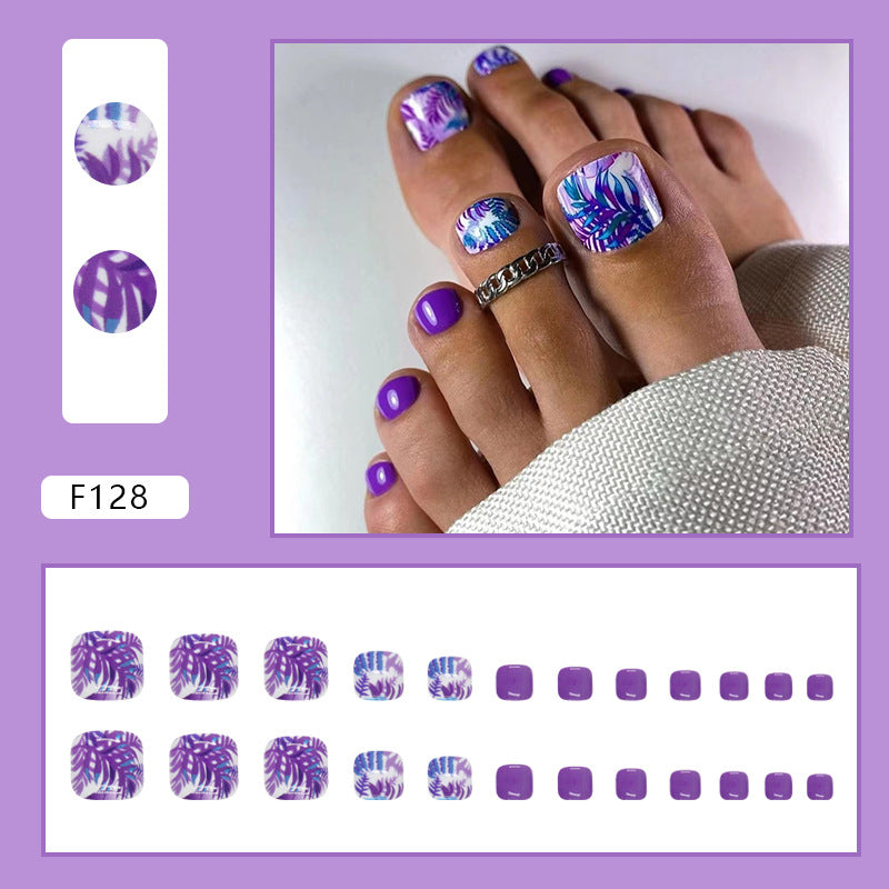 Uñas postizas de color rosa para niña, bonitas y frescas, con diseño de aurora, venta al por mayor | 365nails