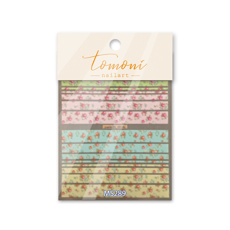 365nails: "Vintage Pink Rose" – nail art stickers