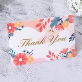 Floral Thank You Cards for Customer Appreciation Packaging (MOQ=2)