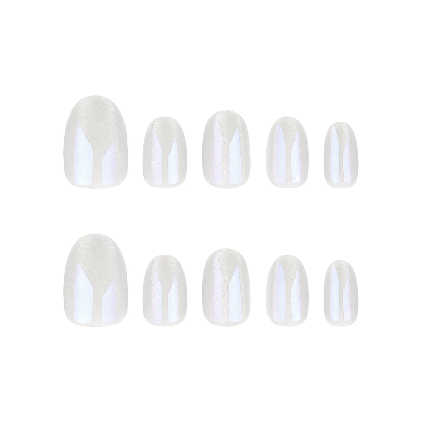 Simple Aurora cat eye Nail Art  Explosion  Solid Color Nail Products Finished Products  press on nails｜365nails