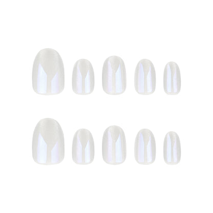 Simple Aurora cat eye Nail Art  Explosion  Solid Color Nail Products Finished Products  press on nails｜365nails