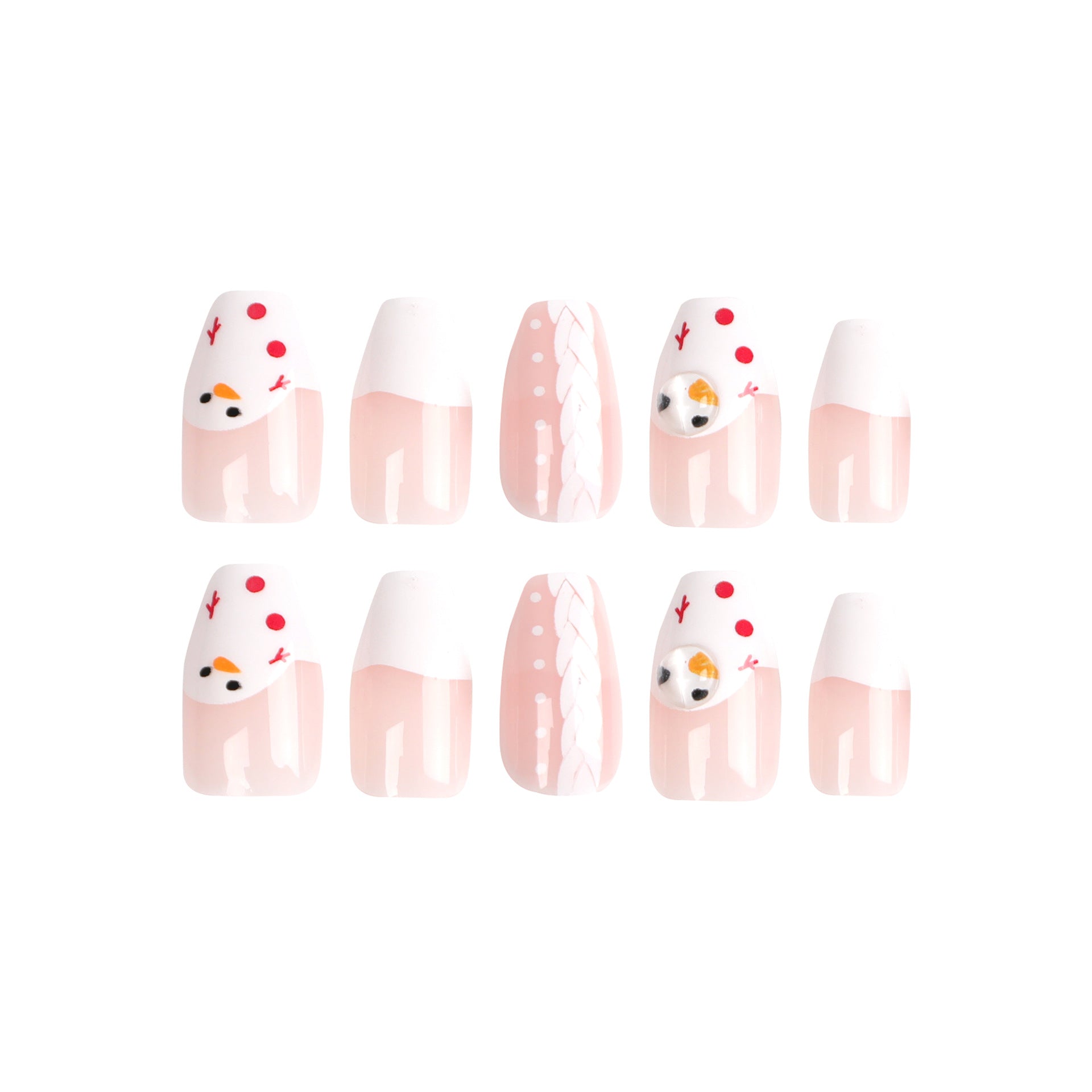 Pegatinas para uñas navideñas, uñas postizas, parches avanzados, parches extraíbles, uñas al por mayor | 365nails