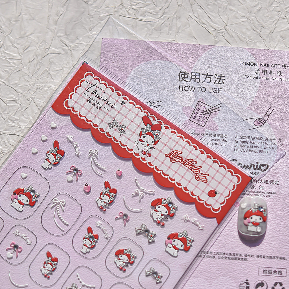 365nails: "甜美 My Melody" – 美甲貼紙