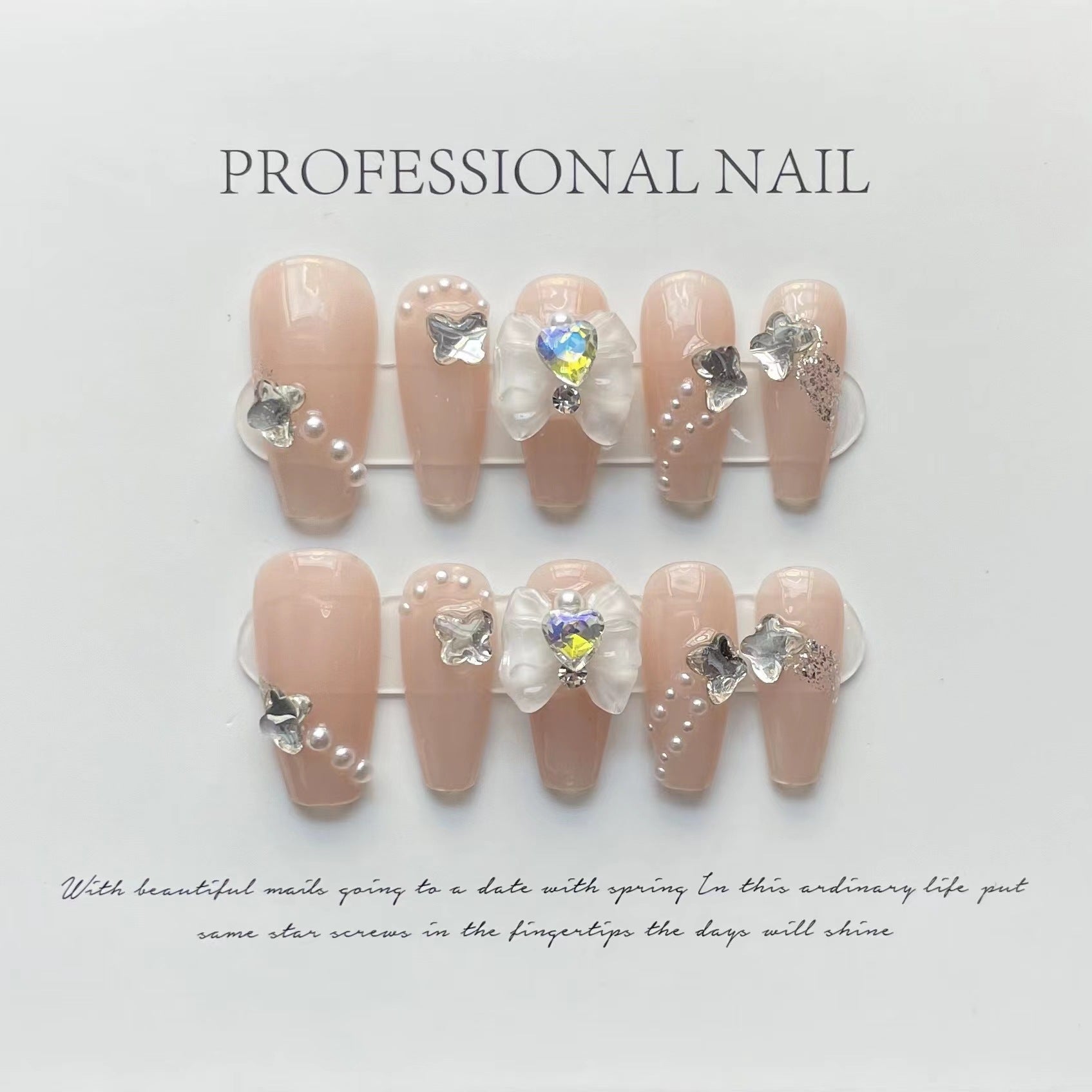 Mixed Elegant Short Medium Long Press On Nail Collection