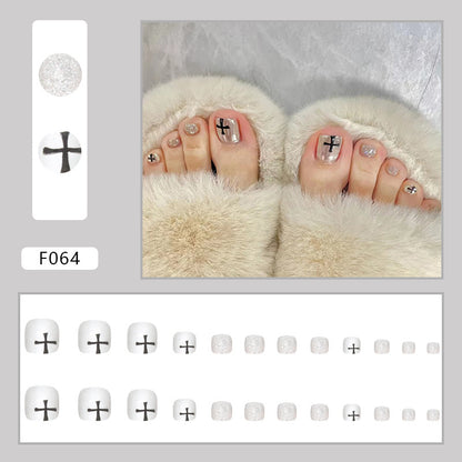 Desejo puro diamante francês flash ins vento doce e fresco menina quente unhas postiças e unhas postiças especiais para manicure unhas postiças postiças｜365nails