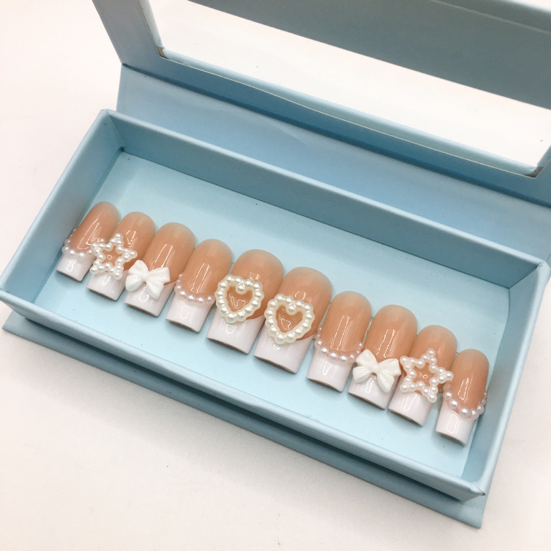 Magnetic Press On Nail Storage Gift Box (MOQ=5)